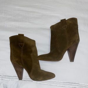 Isabel marant boots taupe size 38